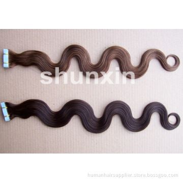 Factory Price Body Wave Virgin Tape Hair (T504)